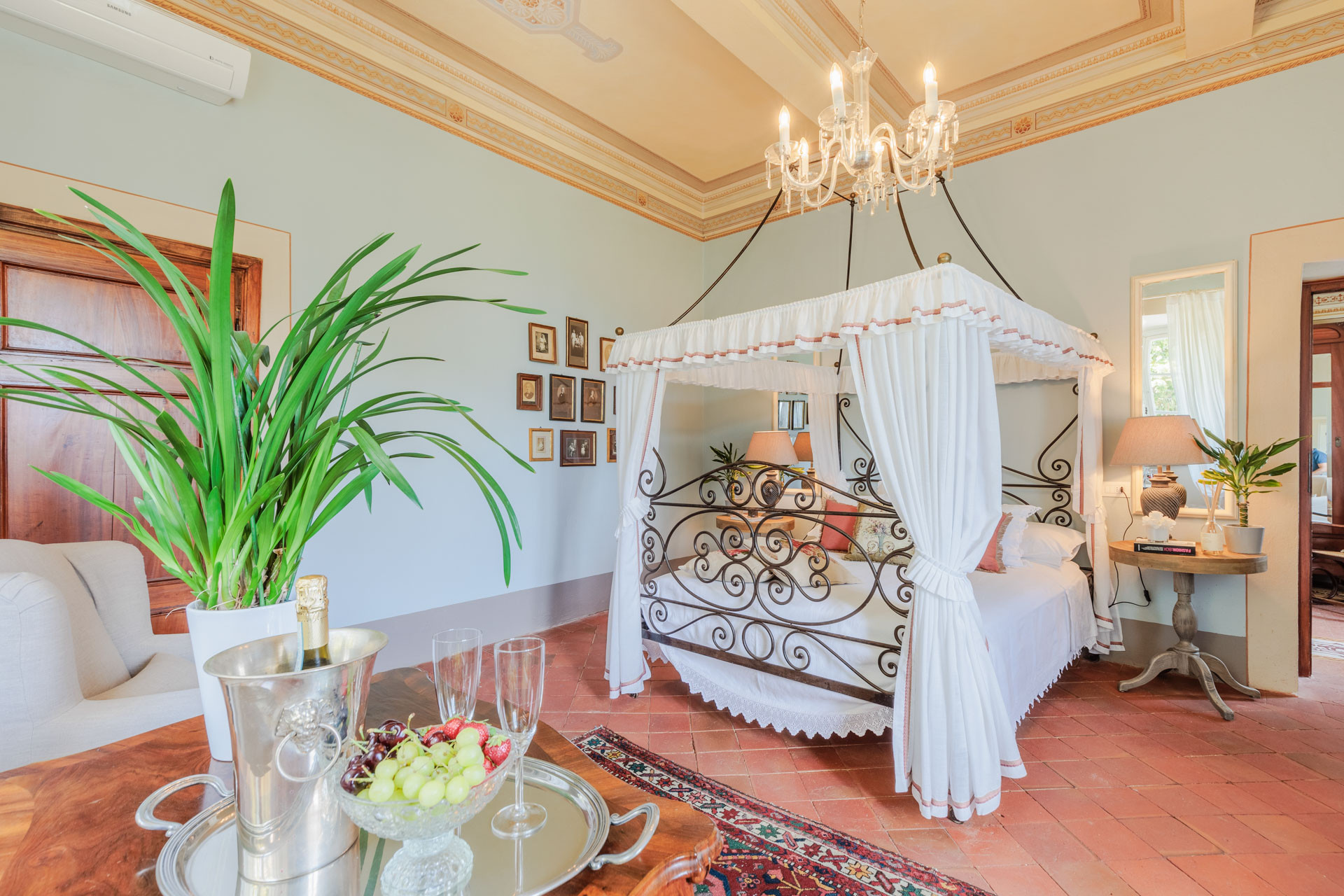 First-floor bedroom with private sitting room, third view