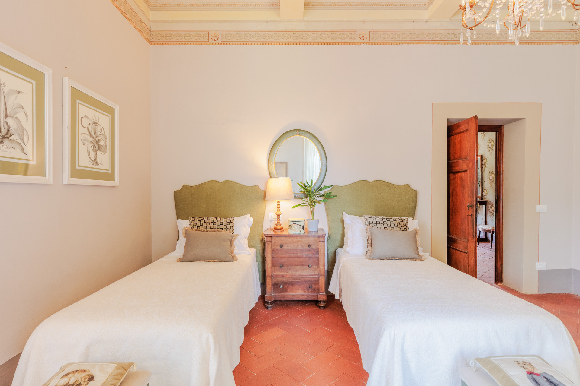 First-floor twin room