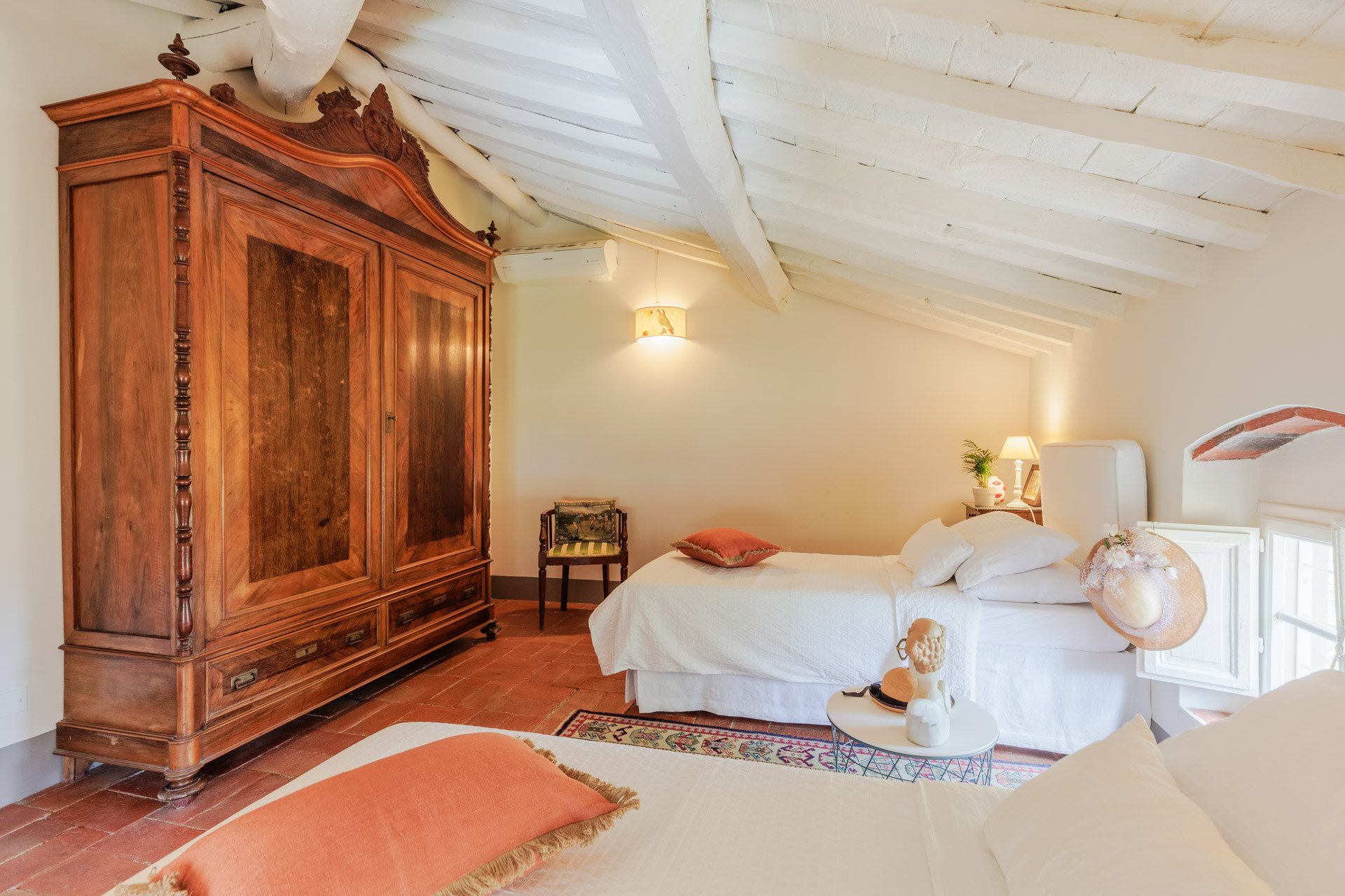 Second-floor twin room